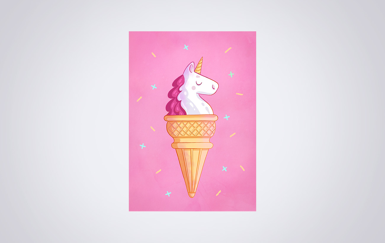 unicorn ice cream