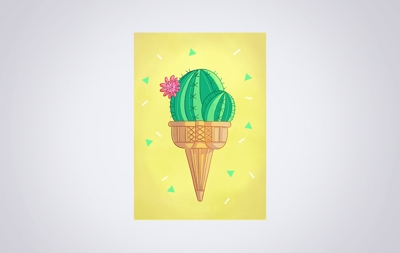 cactus ice cream